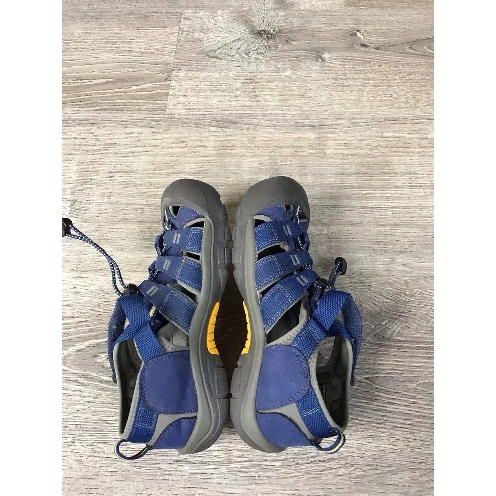 KEEN Newport H2 Sandals Youth Boys Size 4 Blue Waterproof Kids Hiking 1009962